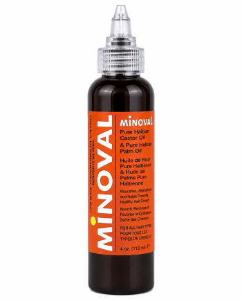 Minoval Huile renforçante Ricin et Palme haïtienne pure 4 fl. oz.