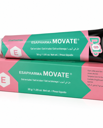 Movate Esapharma Gel en tube 30 g soin cosmétique ciblé pour la peau