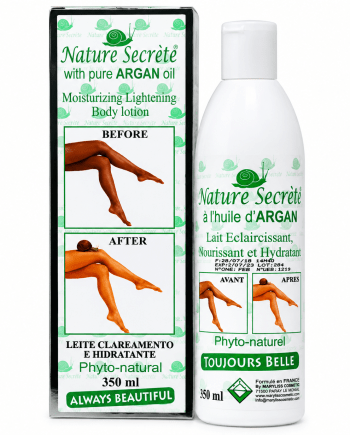 Nature Secrète Lait hydratant à l'huile d'Argan 350 ml