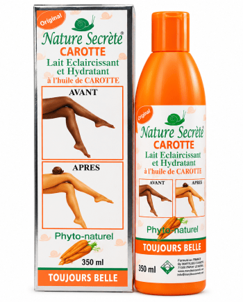 Nature Secrète Lait hydratant carotte 350 ml