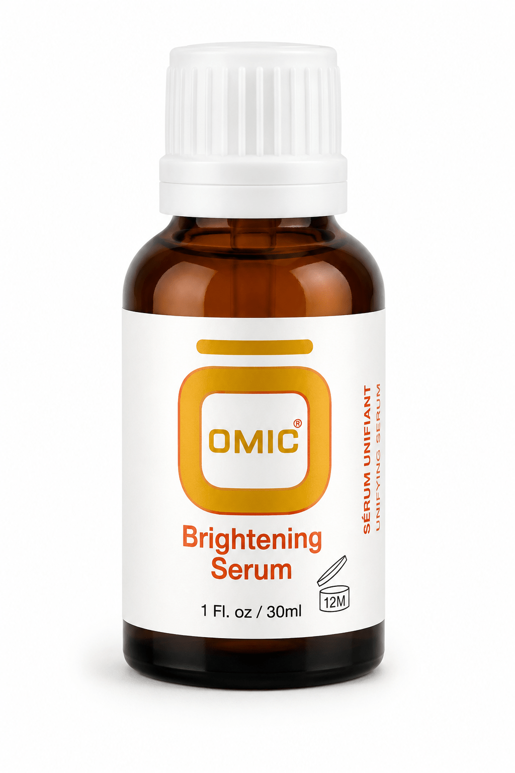 Omic Sérum unifiant 30 ml pour routine éclat et soin des zones ternes.