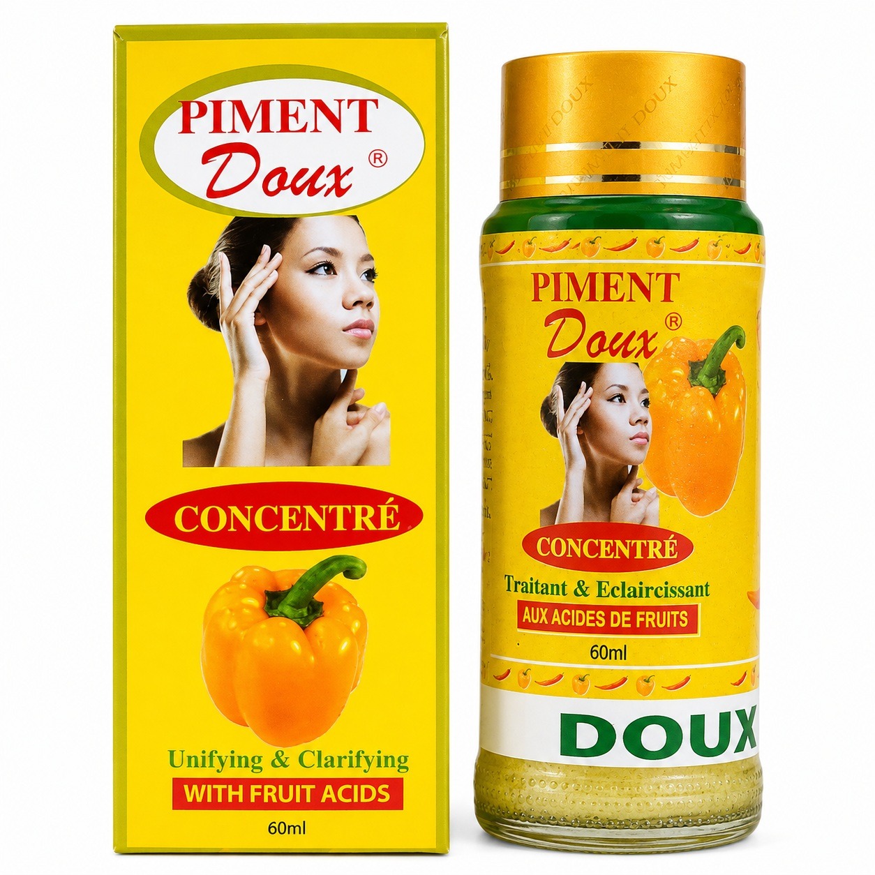 Concentrated Mild Chili Treatment & Brightening Serum with Fruit Acids, 60 ml