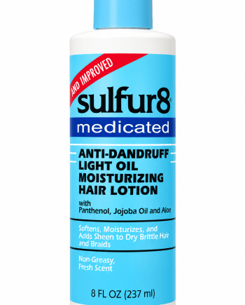 Sulfur8 Lotion capillaire hydratante 237 ml pour le soin et l’hydratation des cheveux.