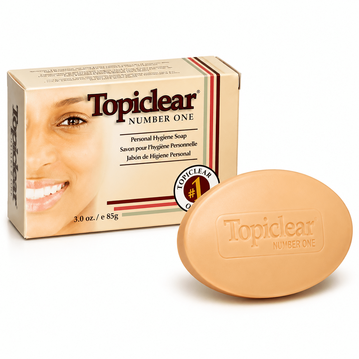 Topiclear - Savon pour l'hygiène personelle 85 g
