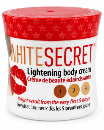 White Secret Crème de Beauté Unifiante 320 ml soin corporel hydratant et unifiant.