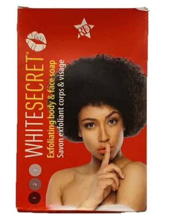 White Secret Exfoliating Body and Face Soap 190 g