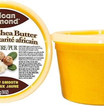 African Diamond - Beurre de Karite Onctueux Jaune 16 oz