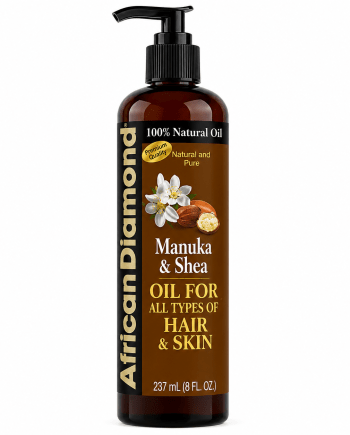 African Diamond Manuka & Shea Oil 237 ml huile nourrissante pour cheveux et peau