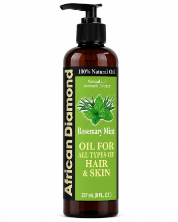 African Diamond Romarin Menthe Oil 237 ml huile au romarin et à la menthe pour cheveux et cuir chevelu