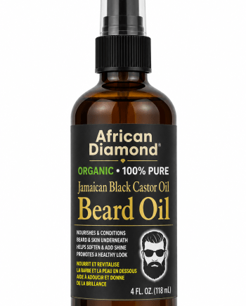 African Diamond huile de barbe Jamaican Black Castor 118 ml soin barbe nourrissant