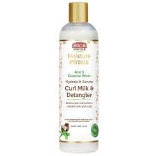 African Pride – Moisture Miracle Curl Milk Detangler 12 oz