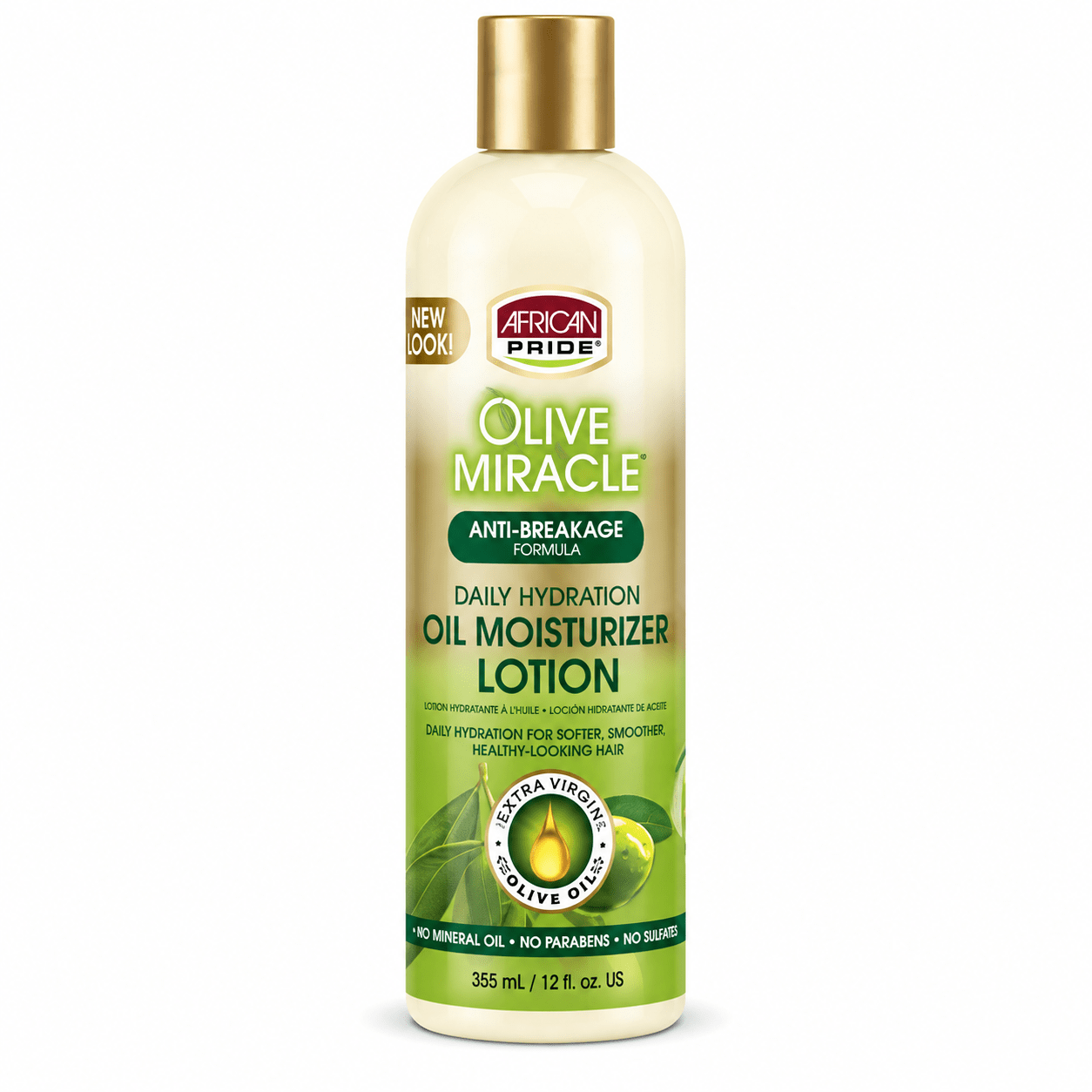 African Pride – Olive miracle Oil Moisturizer Lotion 355 ml