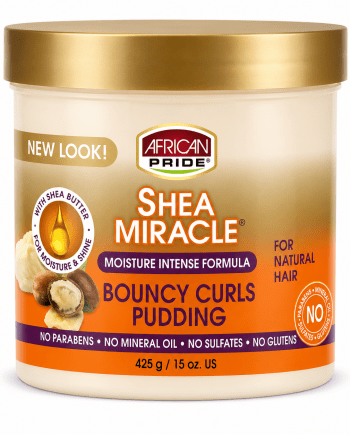 African Pride – Shea Miracle Bouncy Curls Pudding 15 oz