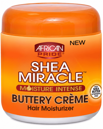 African Pride shea miracle buttery crème hair moisturizer 6 oz