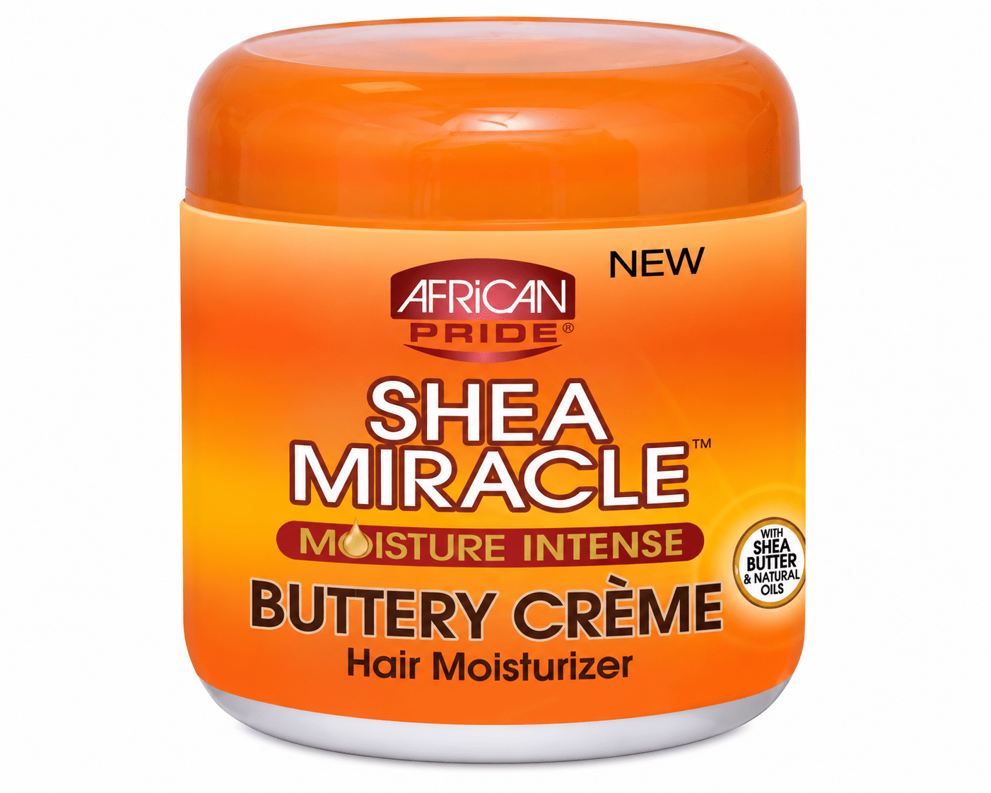 African Pride Shea Miracle Buttery Hair Moisturizer, 6 oz