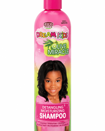 African Pride Dream Kids Detangling Moisturizing Shampoo 12 oz shampooing enfant démêlant hydratant