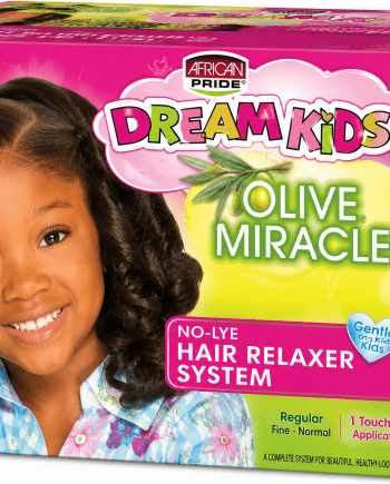 African Pride Dream Kids No-Lye Hair Relaxer System Regular défrisant enfant sans soude