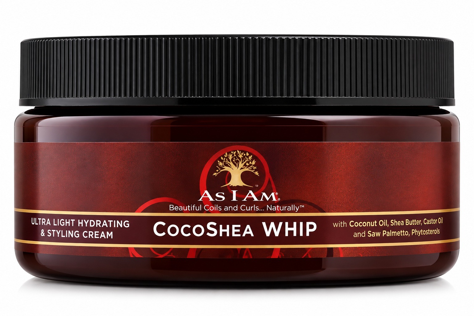 As I Am Cocoshea Whip crème hydratante coiffante 8 oz