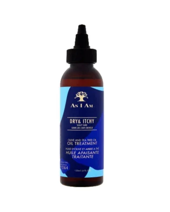 As I Am - Dry & Itchy scalp care olive and tea tree oil 120 ml