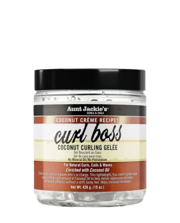 Aunt Jackie's – Curl Boss Coconut Curling Gel 15oz