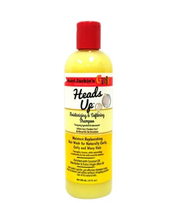 Aunt Jackie's Girls - Heads Up Moisturizing & softening shampoo 12oz