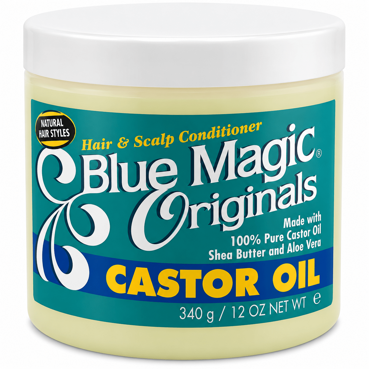 Blue Magic Castor Oil 12 oz