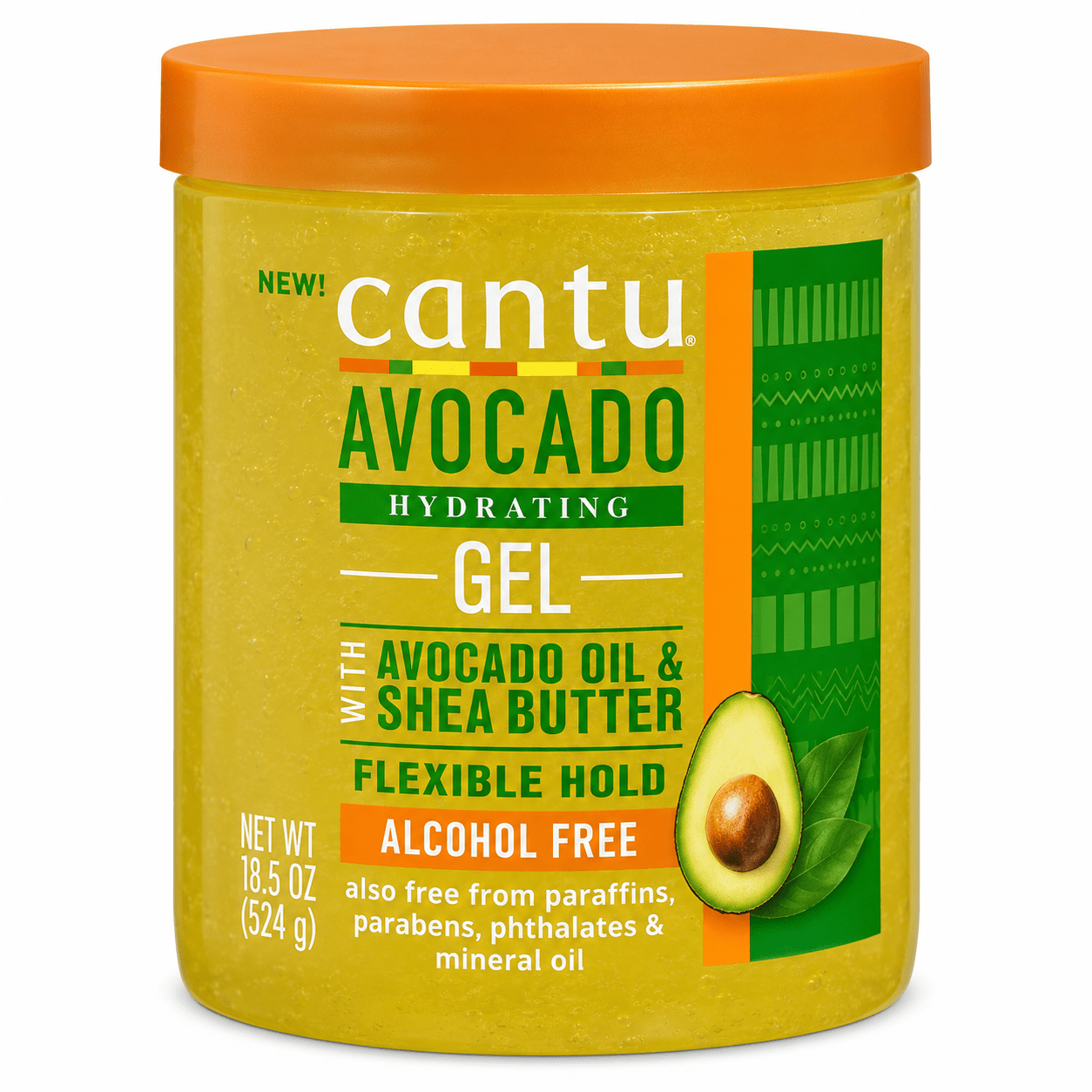 Cantu Avocado Hydrating Gel gel coiffant hydratant 524 g