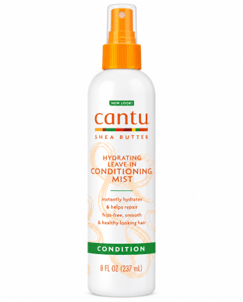 Cantu Hydrating Leave-In Conditioning Mist 8 oz brume capillaire sans rinçage pour cheveux secs et texturés