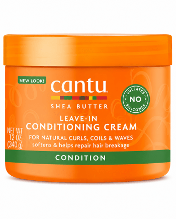 Cantu Leave-In Conditioning Cream 12 oz crème capillaire sans rinçage pour cheveux secs et texturés