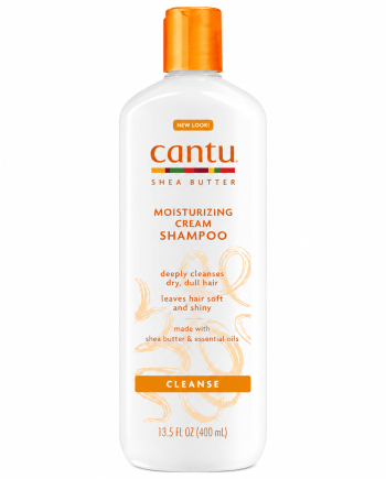 Cantu Moisturizing Cream Shampoo 400 ml shampoing hydratant pour cheveux secs et texturés