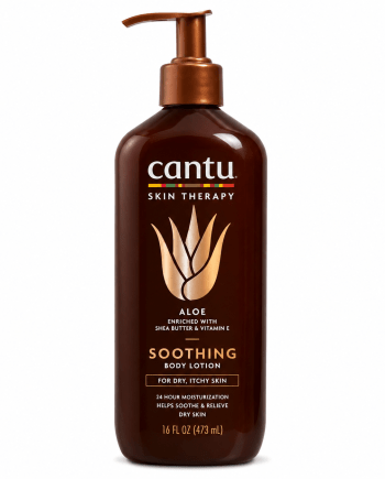 Cantu Soothing Aloe Body Lotion, Moisturizing Body Lotion, 16 oz