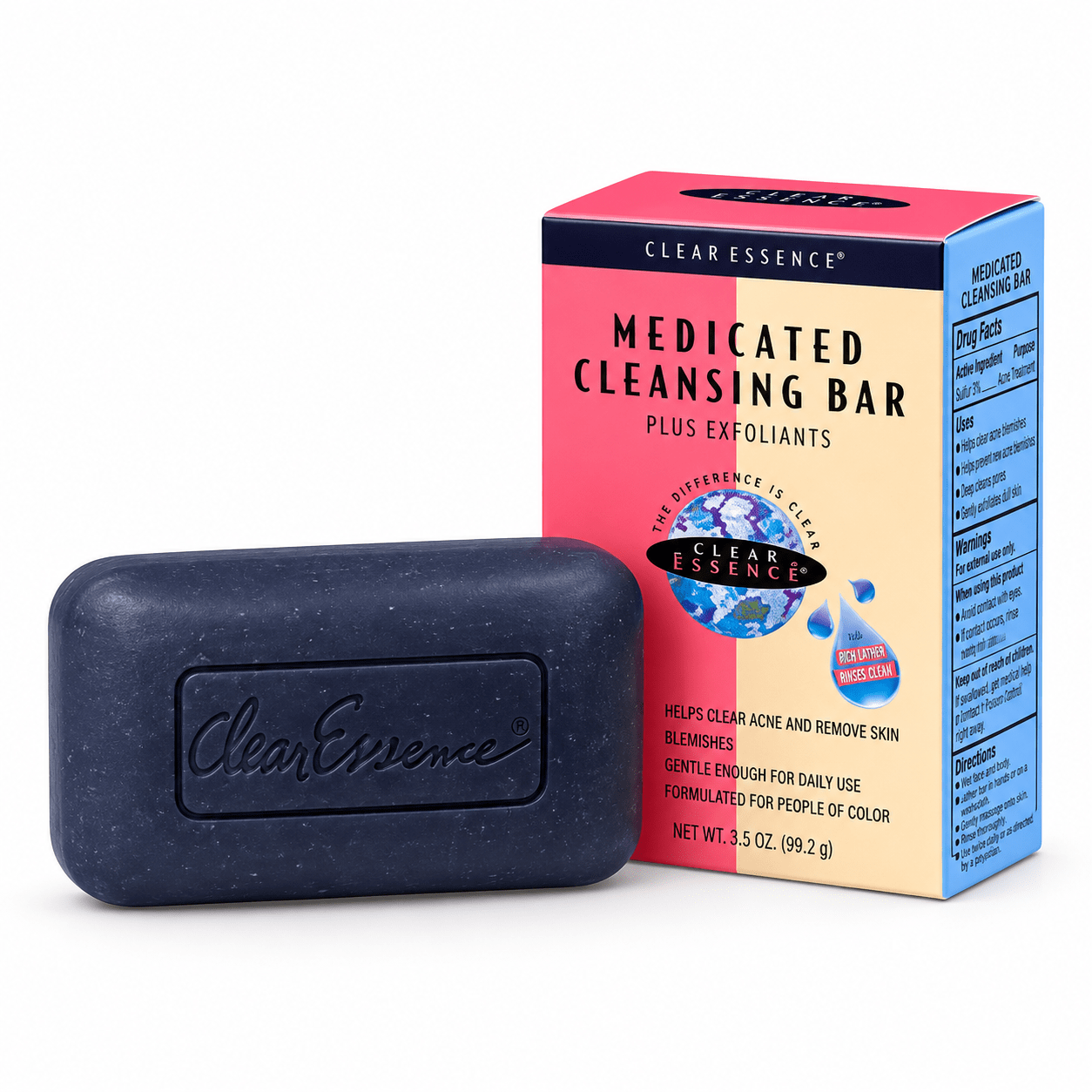 Clear Essence - Exfoliating soap 133 g