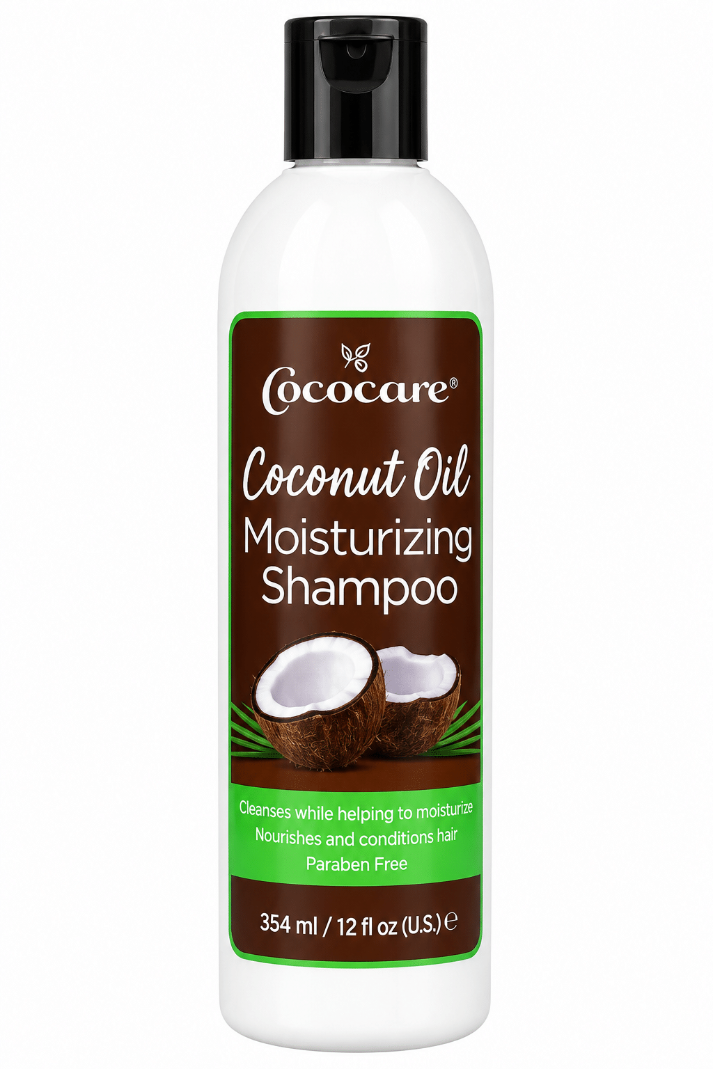 Cococare Coconut Oil Moisturizing Shampoo 12 oz