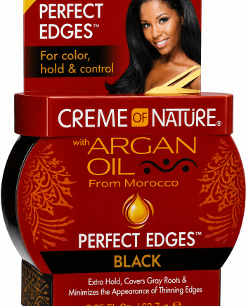 Creme of Nature Argan Oil Perfect Edges Black 2.25 oz
