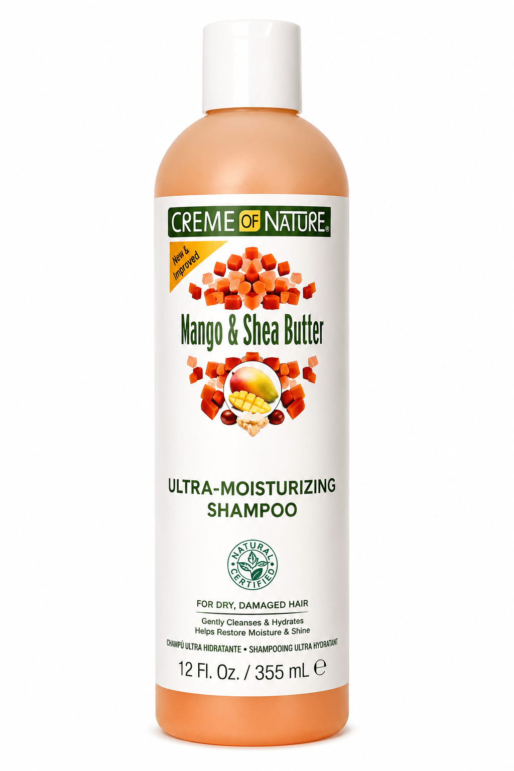 Creme of Nature Mango and Shea Butter Ultra-Moisturizing Shampoo 355 ml