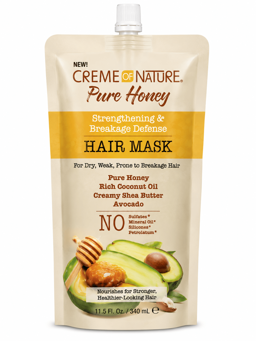 Creme of Nature Pure Honey Avocado Hair Mask 3.8 oz