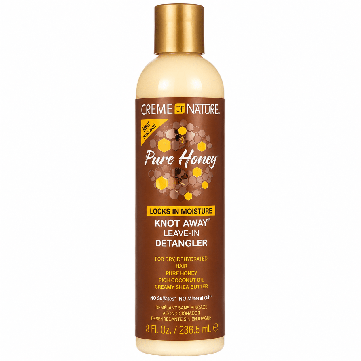 Creme of Nature Pure Honey Knot Away Leave-In Detangler 236.5 ml
