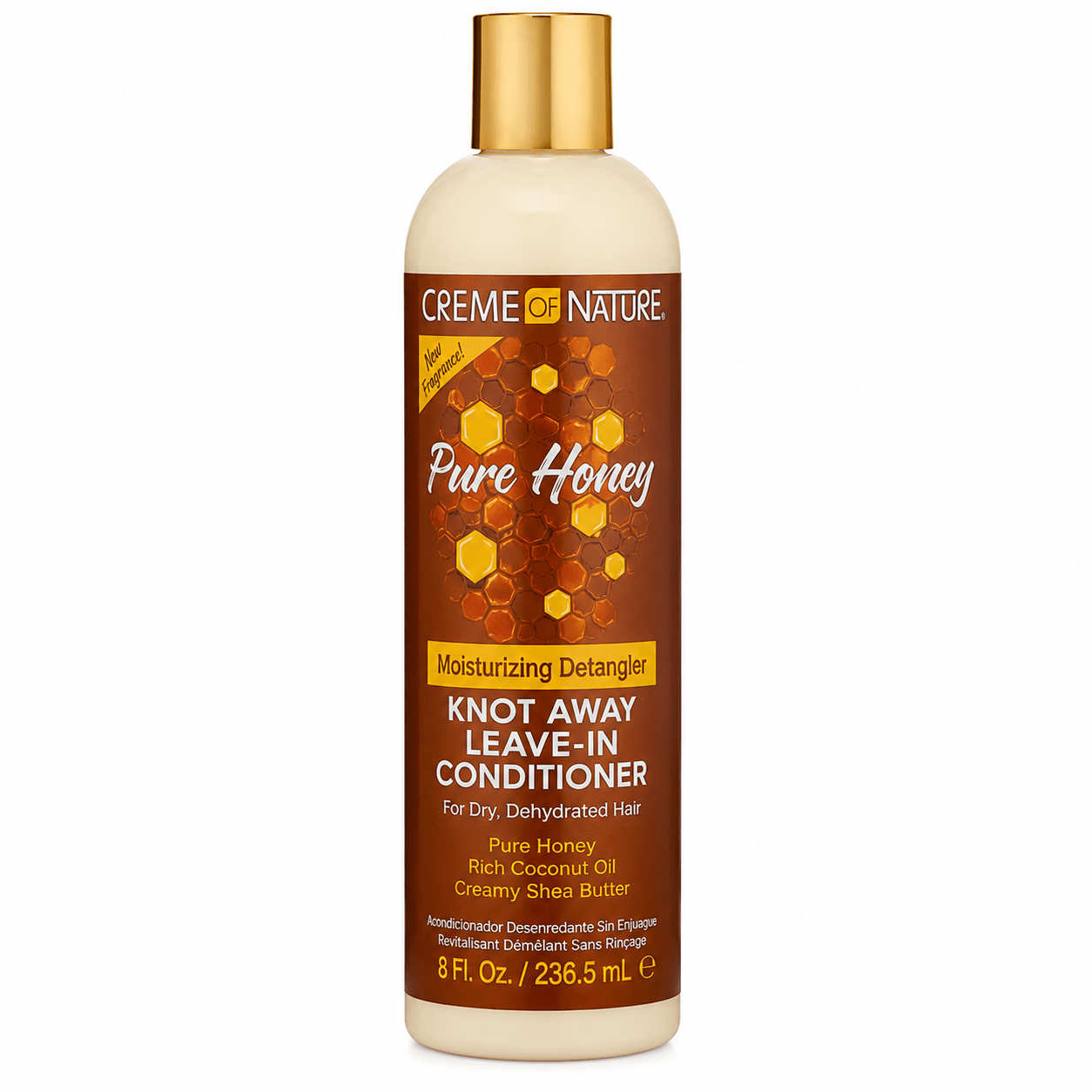 Crème of Nature Pure Honey Démêlant sans rinçage 8 oz.