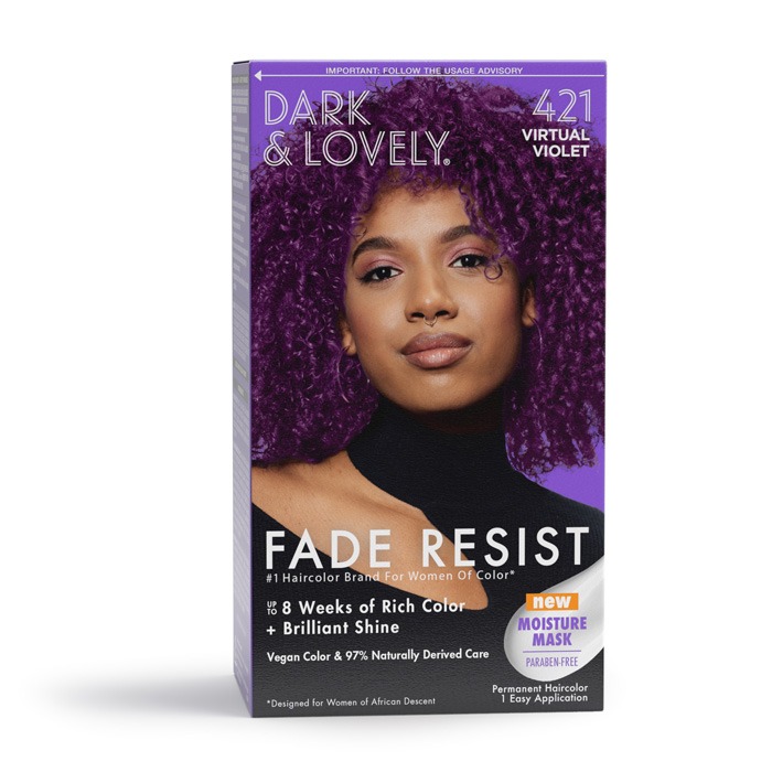 Dark & Lovely - Hair Color Kit #421 Virtual Violet
