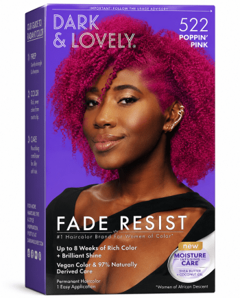 Dark & Lovely Hair Color Kit #522 Poppin’ Pink