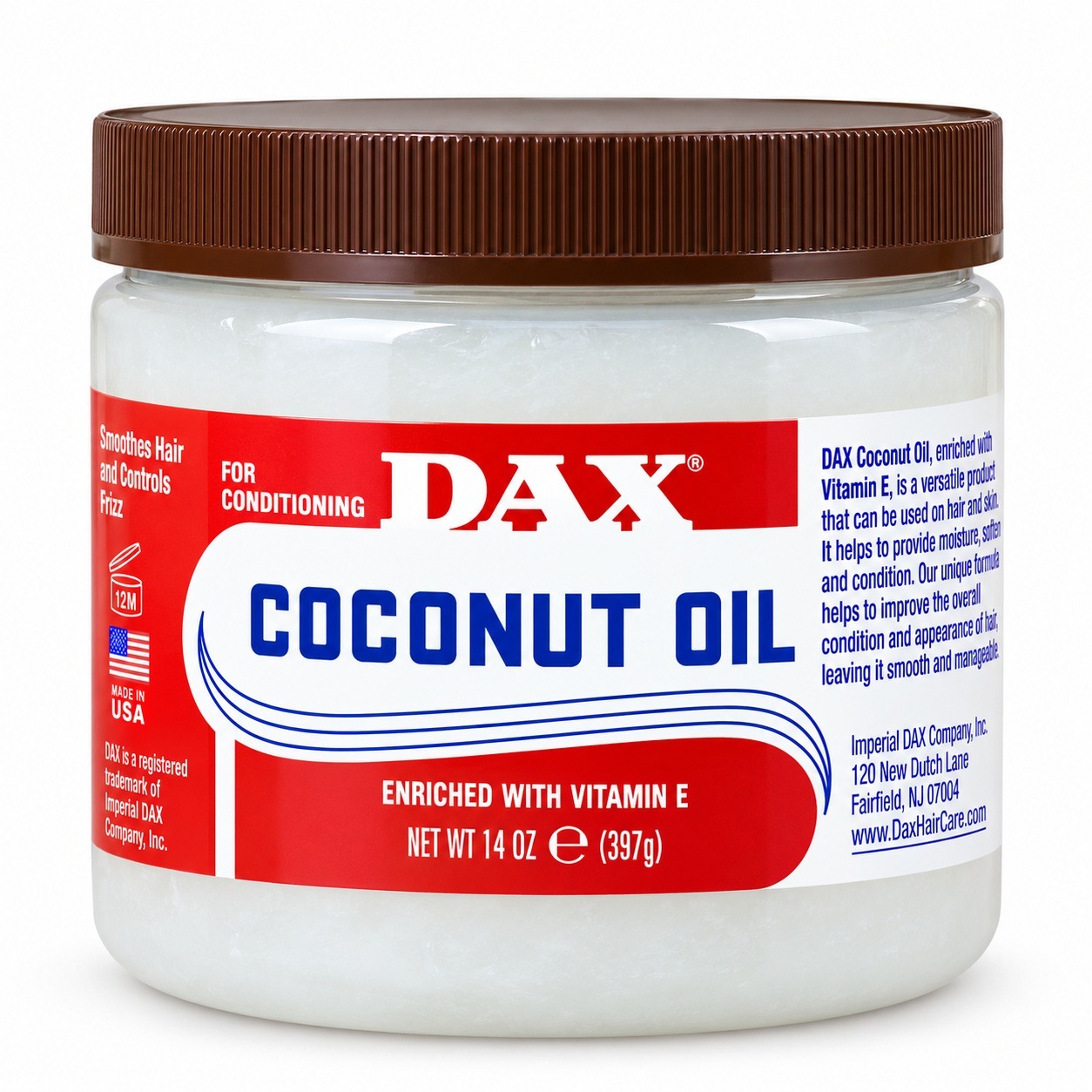 Dax Coconut Oil Pomade 14 oz