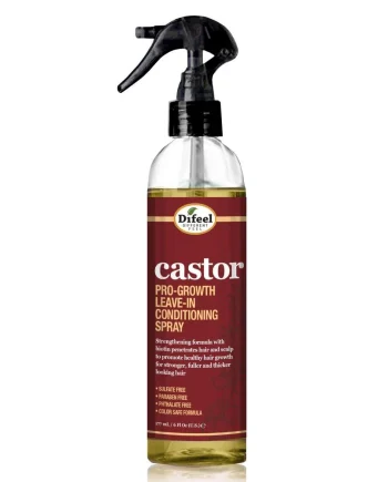 Difeel Castor Pro-Growth Leave-In Conditioning Spray 6 oz soin sans rinçage à l’huile de ricin