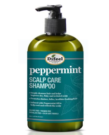 Difeel Peppermint Scalp Care Shampoo 354.9 ml shampoing à la menthe poivrée pour cuir chevelu