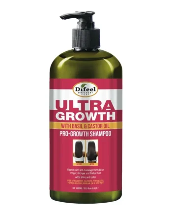 Difeel Ultra Growth Shampoo 1 L shampoing fortifiant pour cheveux fragiles et sujets à la casse