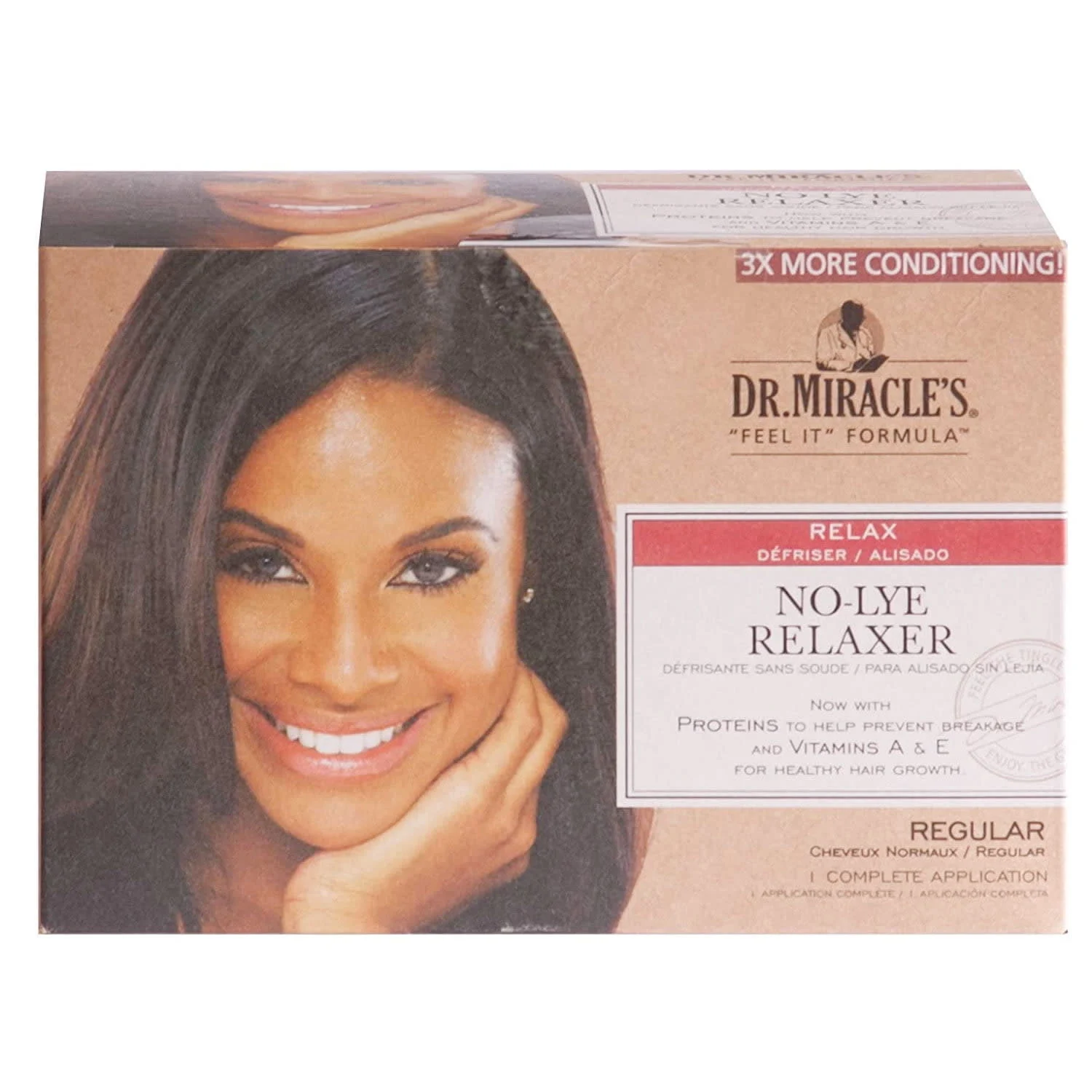 Dr. Miracle's - Soda-Free Relaxer Kit, Regular