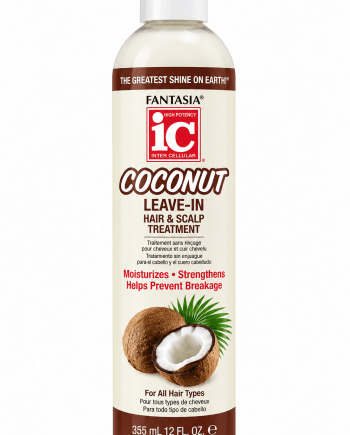 Fantasia IC Coconut Leave-In Hair & Scalp Treatment 12 oz