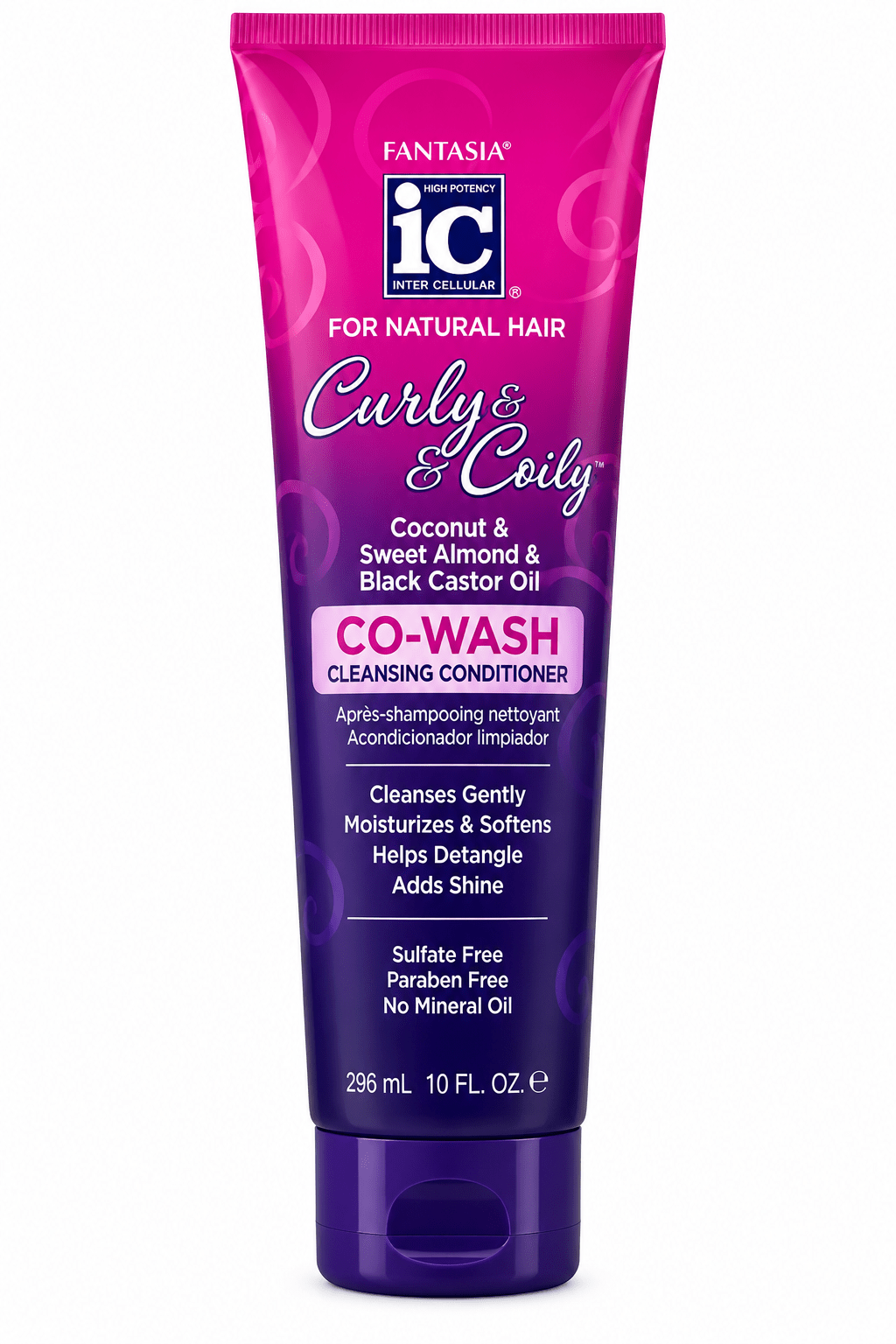 Fantasia IC Curly & Coily Co-Wash 10 oz
