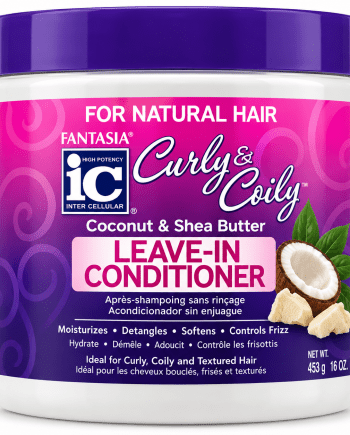 Fantasia IC Curly & Coily Leave-In Conditioner 16 oz