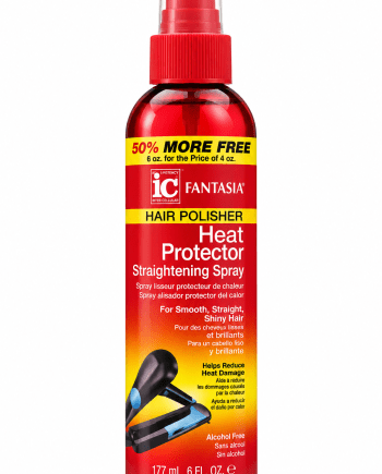 Fantasia IC Hair Polisher Heat Protector Straightening Spray 6 oz