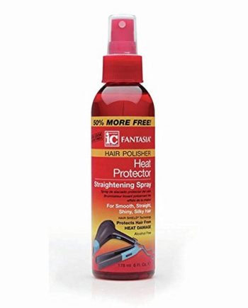Fantasia ic - Hair Polisher Heat Protector Straightening Spray 6 oz